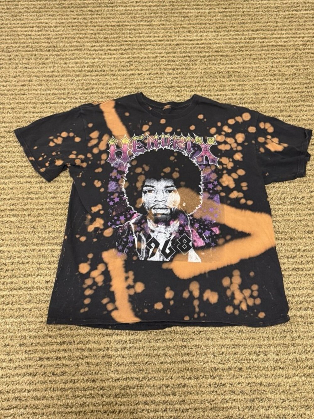 Vintage Jimi Hendrix tie Dye T-shirt medium
